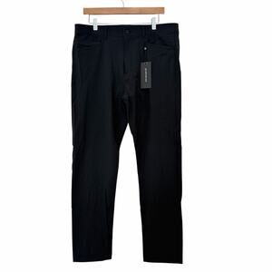 Western Rise Black Evolution Slim Fit Pants Sz 35x32